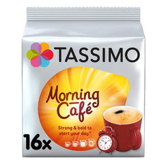 Tassimo Morning Café Coffee Pods x16 (Pack of 5, Total 80 Drinks)