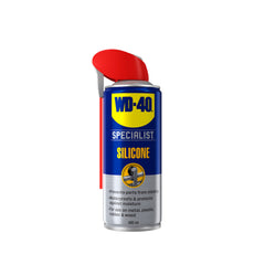 WD-40 Specialist Silicone Spray Lubricant 400ml Can - Versatile All-Weather Protection for Extended Tool Life, Repels Moisture, Dust, and Grime - Smart Straw Applicator Included