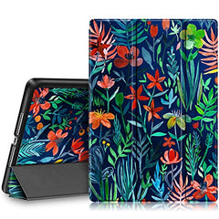 FINTIE Case Compatible with iPad 6th/5th Generation/Air 2/Air 1(9.7-inch, 2018/2017/2014/2013 Model)- Ultra Slim Standing Cover, with Auto Wake/Sleep, Jungle Night