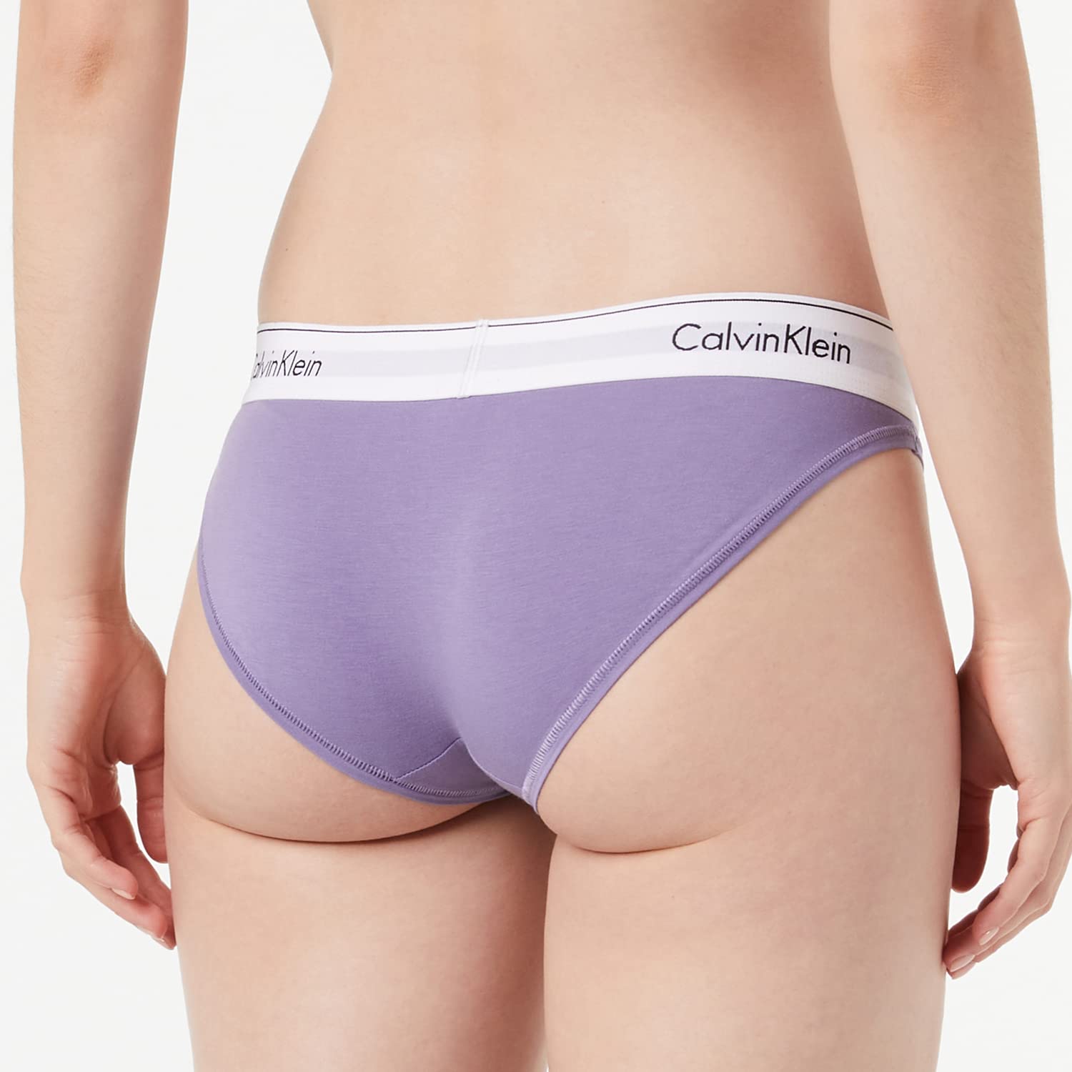 Calvin Klein Women's Bikini 0000F3787E Panties, Purple (Splash of Grape), L