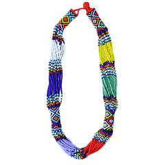 Ndlovu Zulu Necklace   by Woza Moya (Come Spirit of Change)   Handmade by The Hillcrest AIDS Centre Trust Crafters in South Africa