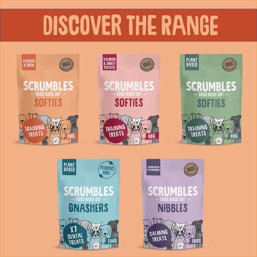 Scrumbles Softies, Chicken & Duck Training Treats, 90g