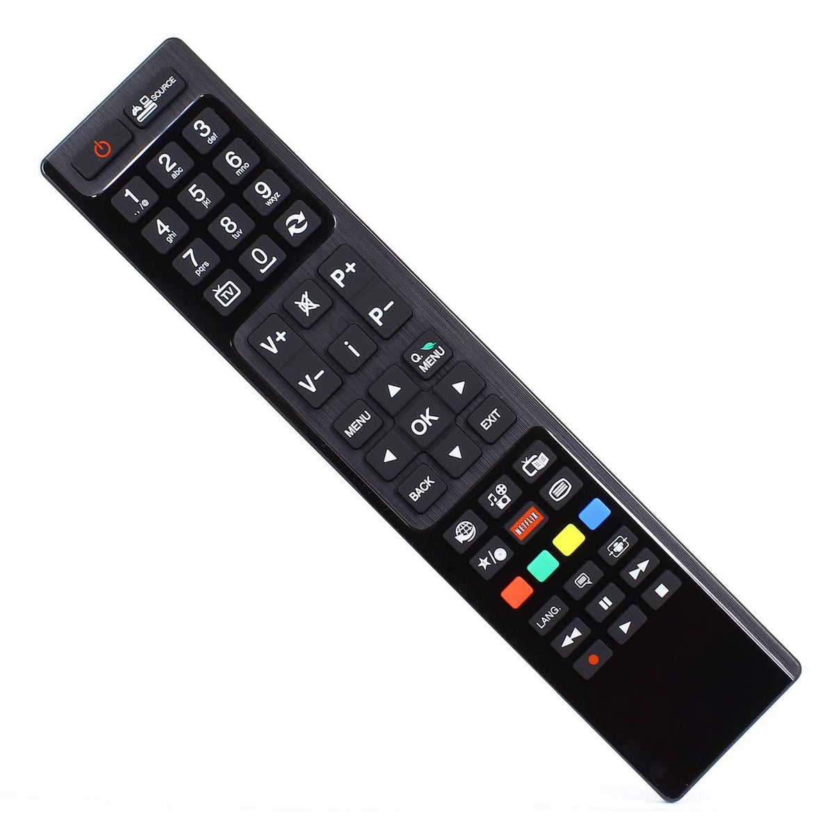 Replacement Remote Control Compatible for JVC RM-C3179 LED TV LT-24C360 LT-24C656 LT-32C655 LT-32C672 LT-40C750 LT-40VF53A LT-48C780 LT-50C750 LT-50TG52J Models