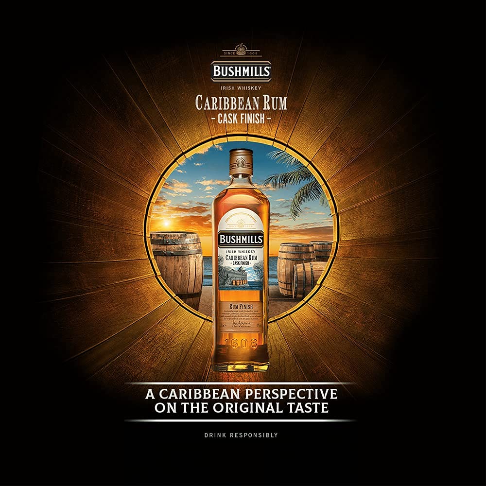 Bushmills Caribbean Rum Cask Finish, 70cl