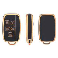 OFFCURVE Car Key Case Suitable for Land Rover BLand Rover Defender Discovery Freelander Range Rover Sport Evoque Velar Jaguar XE XF XJ F-Pace F-Type