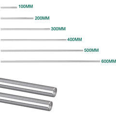 Linear Rod 2pcs 8mm x 100mm Linear Motion Rod Shaft Guide,8mm Diameter Hardened Rod Chrome Plated Straight Bearing