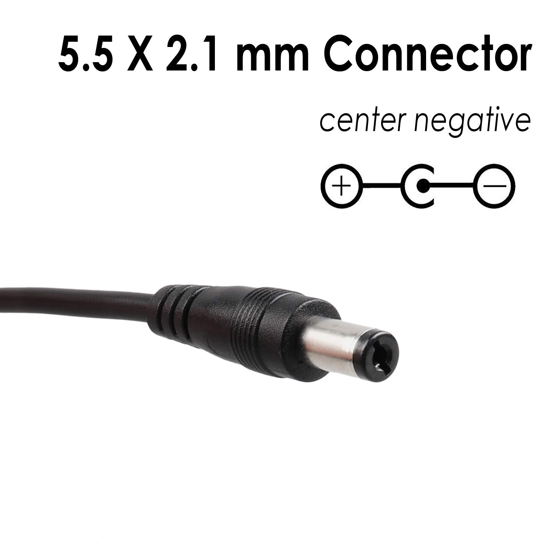 Mr.Power 9V Battery Clip Converter Power Cable Snap Connector 2.1mm 5.5mm Plug for Guitar Effect Pedal (8 cable)