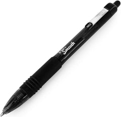 Zebra Z-Grip Smooth - Retractable Ballpoint Pen - Pack of 6 - Black