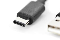 DIGITUS USB Type-C connection cable, type C to A M/M, 1.8m, 3A, 480MB, 2.0 Version, bl