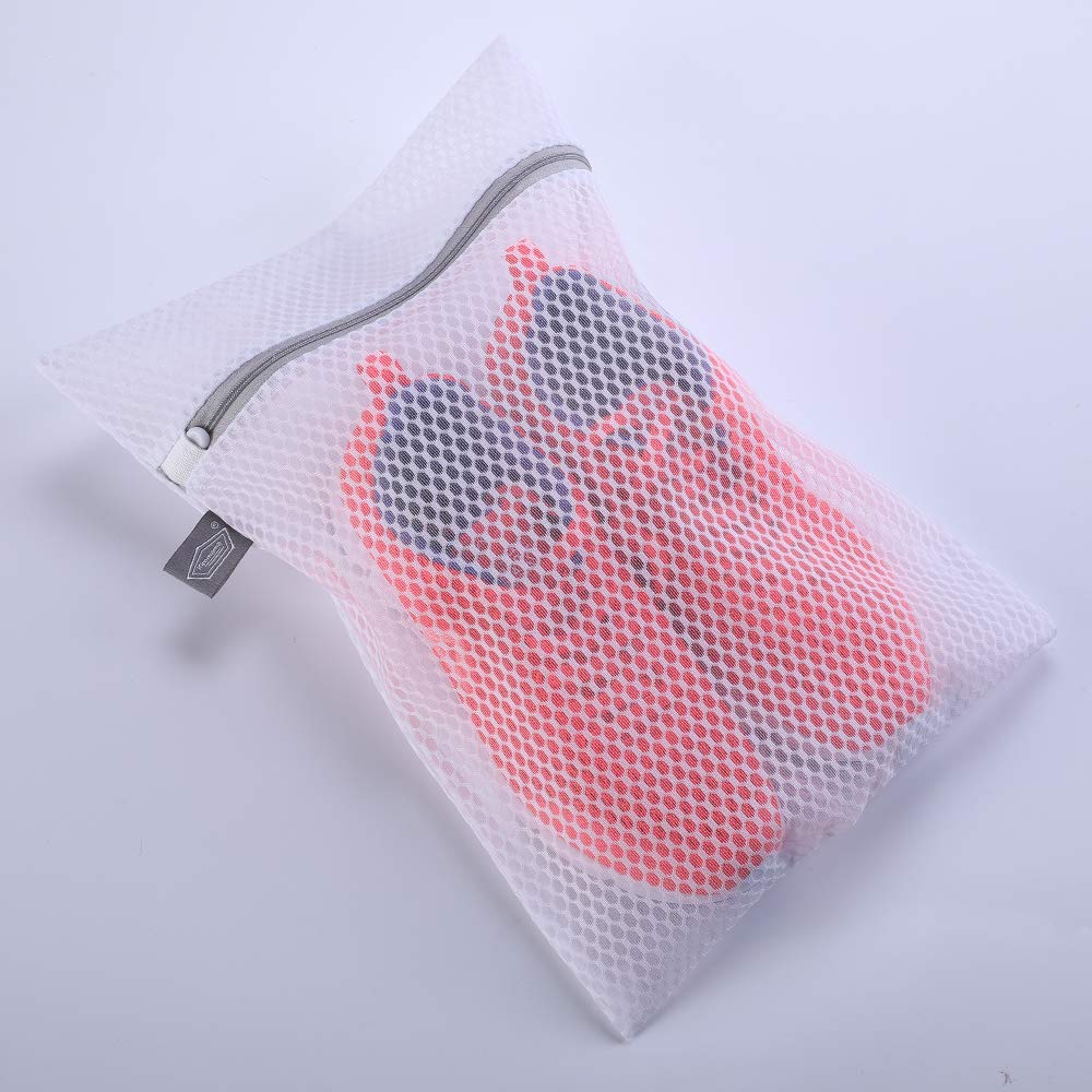 Kimmama Washing Machine Wash Bags,Honeycomb Mesh Laundry Bag,Small Lingerie Bags for Washing Delicates,Bra,Underwear,Socks,Tie,Scarf,Gloves,Mask,Pack of 2