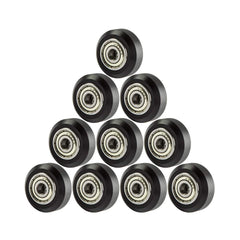 Redrex Ender 3 Wheels 3D Printer POM Pulley 625zz Linear Bearing for Ender 3 V2/Neo,Ender 3 S1,Ender 5,CR6 SE,CR10 Smart Pro,CR10S Pro V2,Kobra,Vyper,Chiron,Neptune,Aquila Serie,Tevo Tarantula-10Pcs