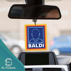 SC Products Baldi Car Air Freshener Funny Gifts For Men - Dad Gifts - Rude Dad Birthday Gifts and Grandad Gifts - Funny Car Air Fresheners for Father