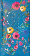 2025 Diary Slim Week to View Fashion soft padded hardback vintage Diary (Love What You Do)