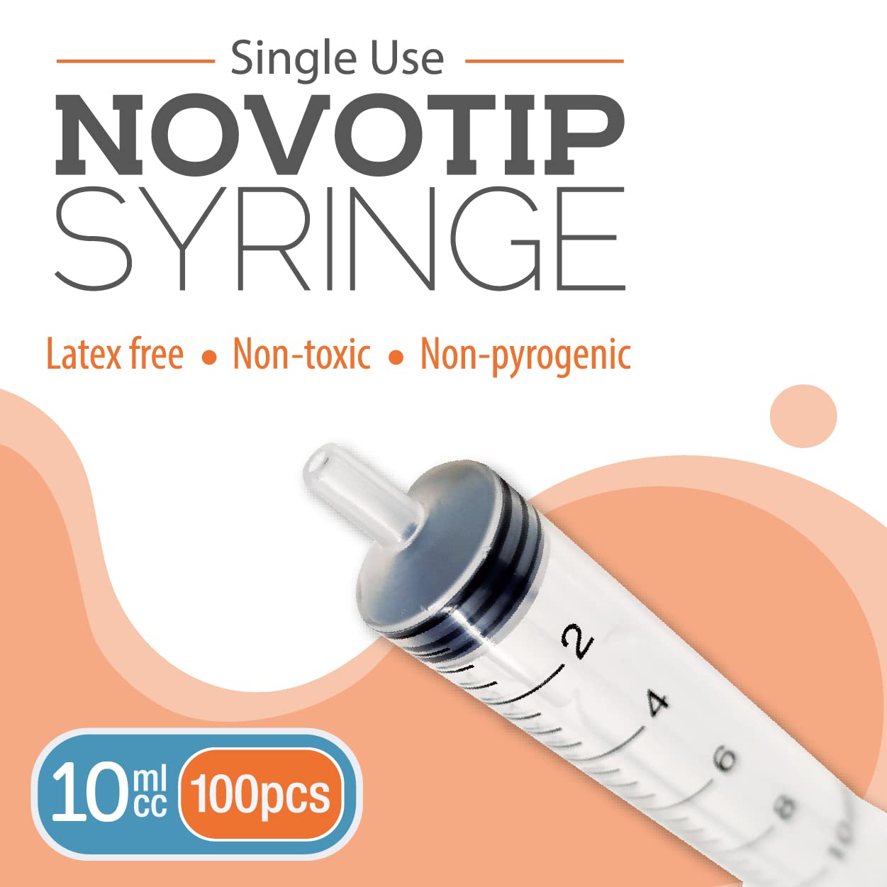 Novotip 10ml Syringe - Box of 100