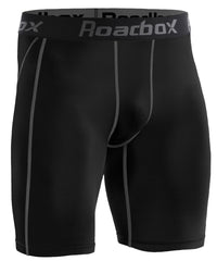 Roadbox Compression Shorts Men, Base Layer Shorts, Quick-Drying Fabric Protect Leg Skin, for Running, Gym, Shorts, Cycling, Rugby