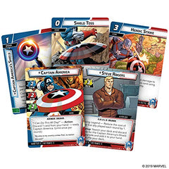 Fantasy Flight Games, Marvel Champions: Hero Pack: Captain America, Ages 14and, 1 to 4 Players, 90 Min Player Time, Multicoloured