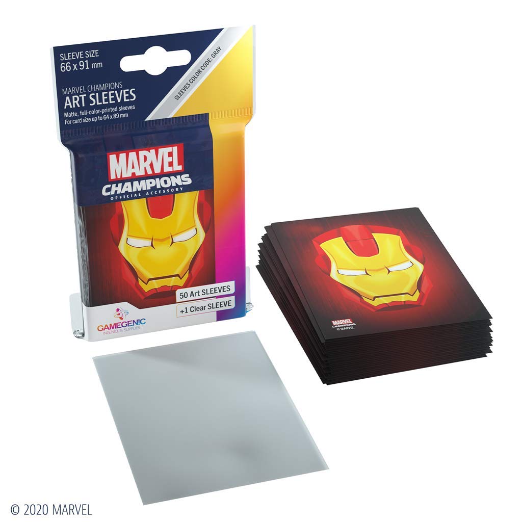 Fantasy Flight Games - Marvel Champions: Official Sleeves: Captain Marvel - Card Game