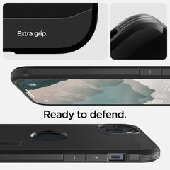 Spigen Tough Armor MagFit Case Compatible with iPhone 14 Plus - Black