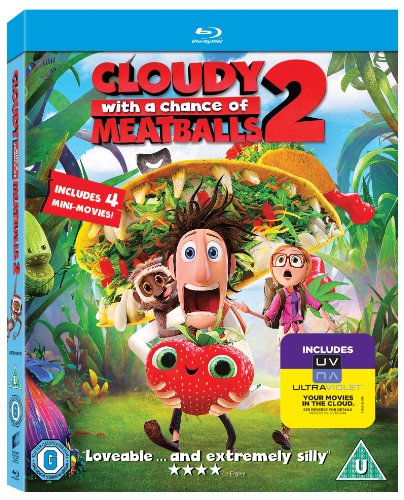 Cloudy with a Chance of Meatballs 2: Revenge of the Leftovers [Blu-ray] [2013] [Region Free]
