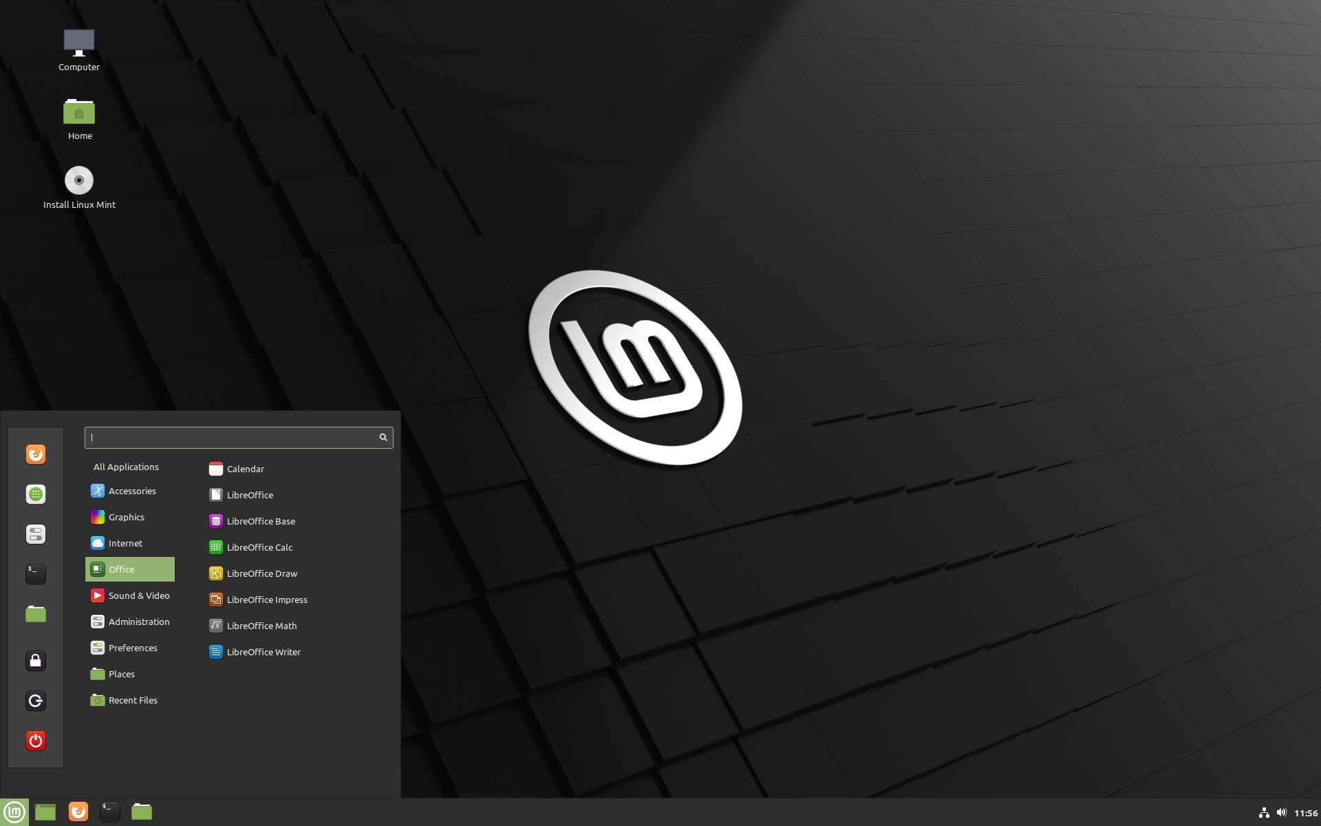 Linux Mint Cinnamon, Mate and XFCE Operating Systems on Multiboot 32GB USB Flash Drive