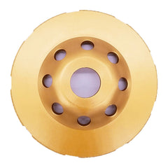 APLUS Grinding Wheel, Diamond Cup, 4-1/2 Inch (115mm) Angle Grinder Disc for : Concrete, Marble, Granite, Natural Stone, Cement