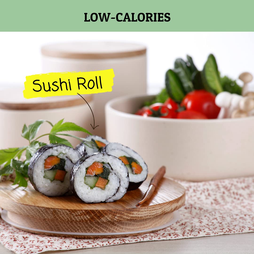 DAECHUN LAVER CO., LTD. Organic Sushi Nori , Resealable, Gold Grade, Product of Korea Organic 50 Sheets