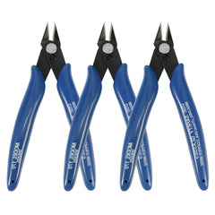 3 Pcs Mini Wire Cutter, Electrical Wire Cable Cutter Precision Cutter Pliers with Soft Grip Slip Guards Handles for DIY Craft and Jewelry