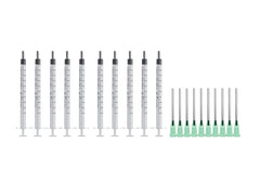 Ciringe 1 ml Syringe with 14G Green Mixing Kit - 10 Sets