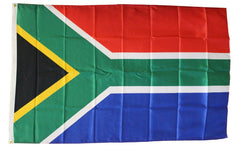 SHATCHI 5ft x 3ft National Flags Events Pub BBQ Decorations for Rugby Cricket Football Sports 2023 World Cup Banner Fan Support Table Cover, Polyester, South Africa