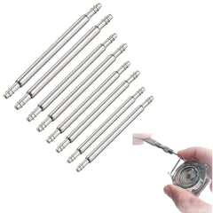 Watch Strap Spring Bars Pins, 8PCS Double Flanged Replacemant Bar, Watch Spring Bars - 4 Different Sizes in 1 Pack, Watch Strap Pins -(18mm 20mm 22mm 24mm)