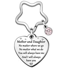 HUANGLG Mothers Day Gifts from Daughter, Gifts for Mum, Mum Gifts, Mummy Gifts, Mum Keyring Suitable for Mothers Day, Birthday, Christmas, Thanksgiving, etc