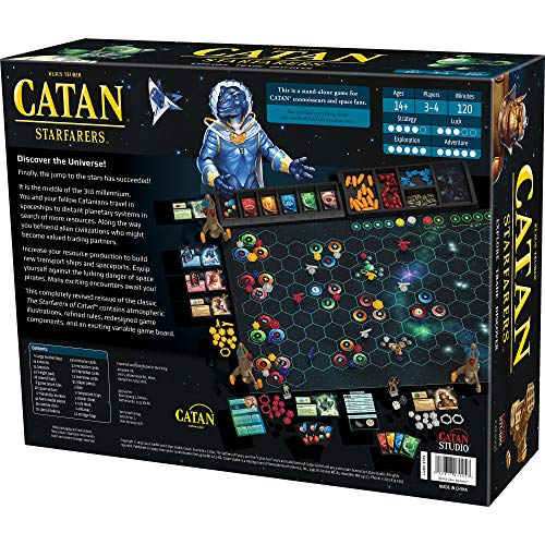 CATAN Starfarers, Board Game, Ages 14and, 3 - 4 Players, 120 Minutes Minutes Playing Time