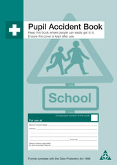 Safety First Aid Group Pupil Accident Book, A4