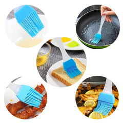 Silicone Pastry Brush Basting Brush Set,Yiouou 7 inches & 8 inchesHeat Resistant Oil Brush for Cooking Kitchen Baking Barbecue BBQ Grilling Meat,2 Pcs