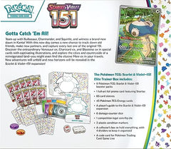 Pokémon TCG: Scarlet & Violet—151 Elite Trainer Box (9 Boosters & Premium Accessories)