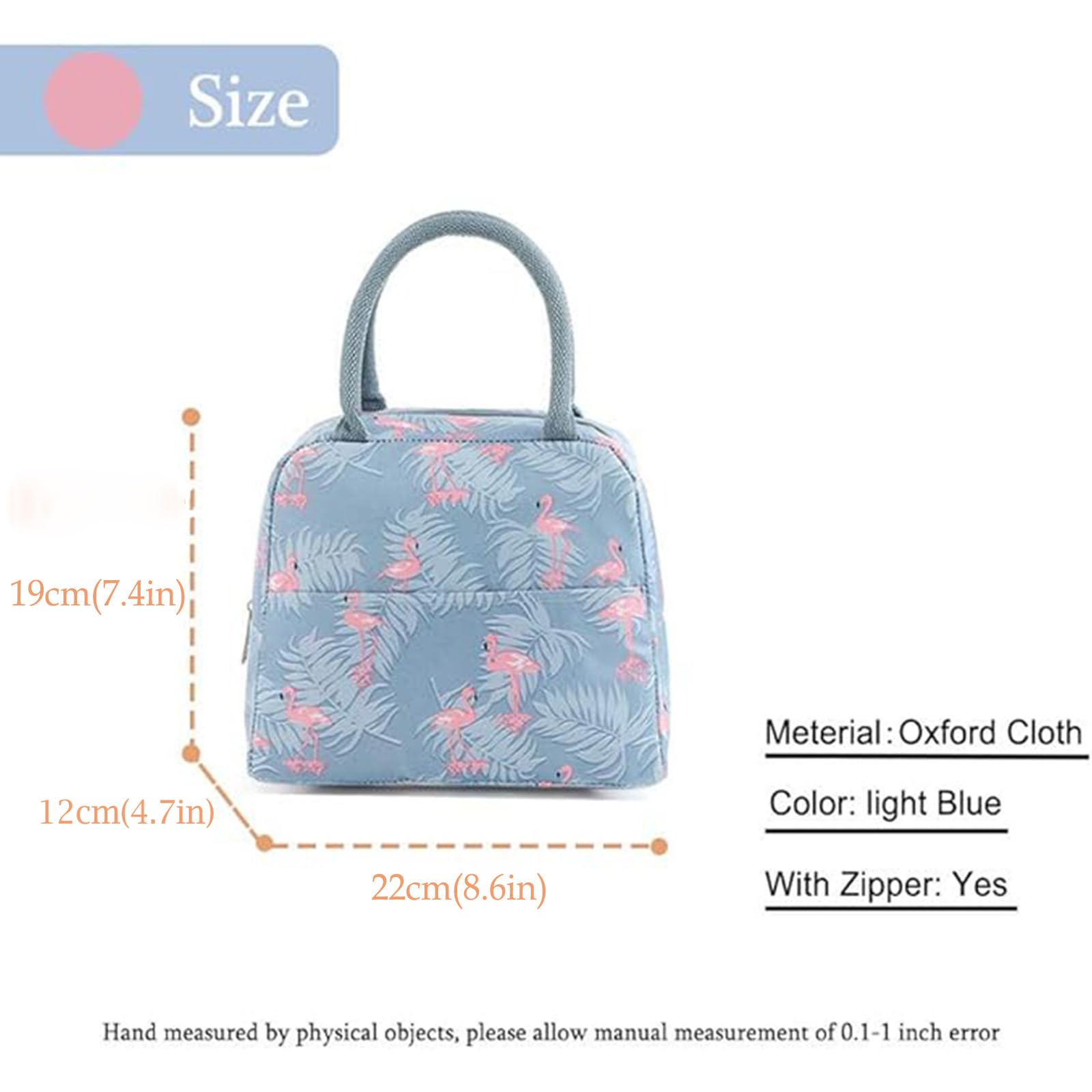 Insulated Lunch Bag Tote Bag for Women Wide Open Insulated Cooler Bag Water-resistant Thermal Leak-Proof Lunch Organizer for Men Girls Outdoor Picnic Work