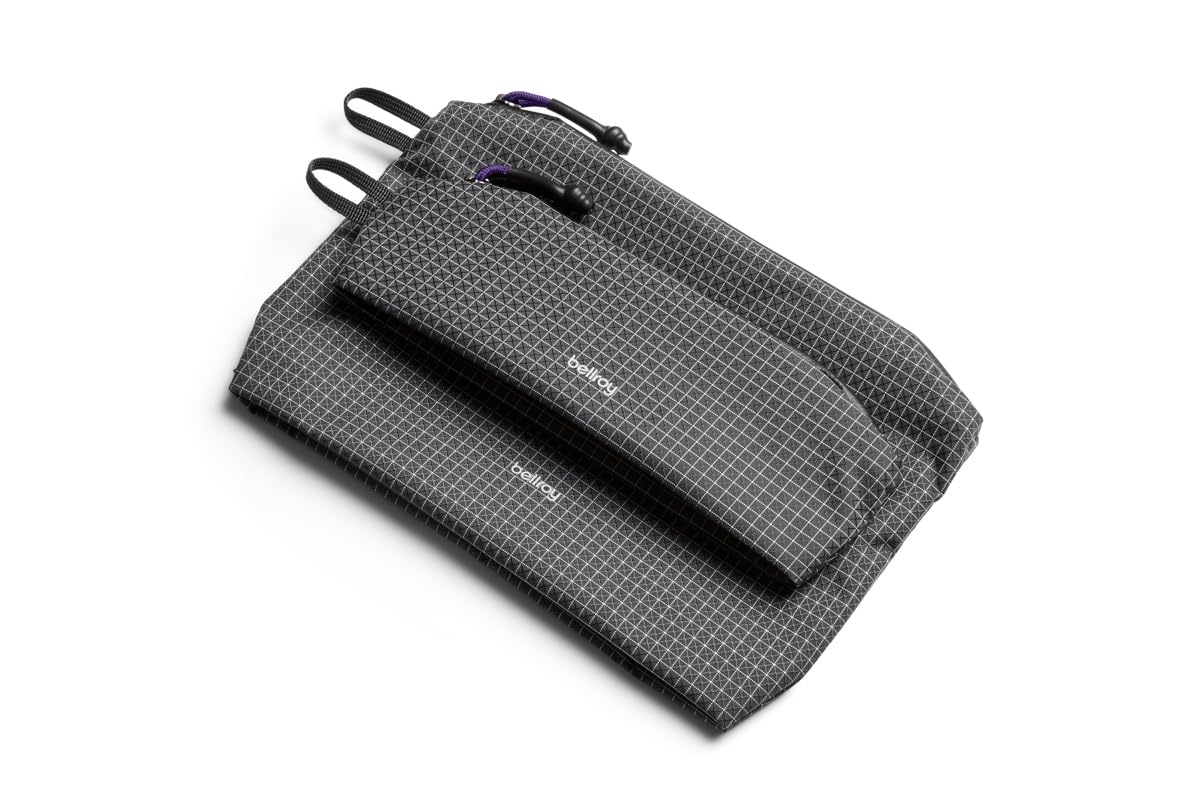 Bellroy Lite Pouch Duo (lightweight pencil case and pouch) - ArcadeGray