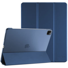 ProCase Smart Case for iPad Pro 12.9 2022 2021 2020 2018(6th/5th/4th/3rd Generation), Slim Hard Shell Lightweight Protective Cover with Auto Wake/Sleep -Darkblue