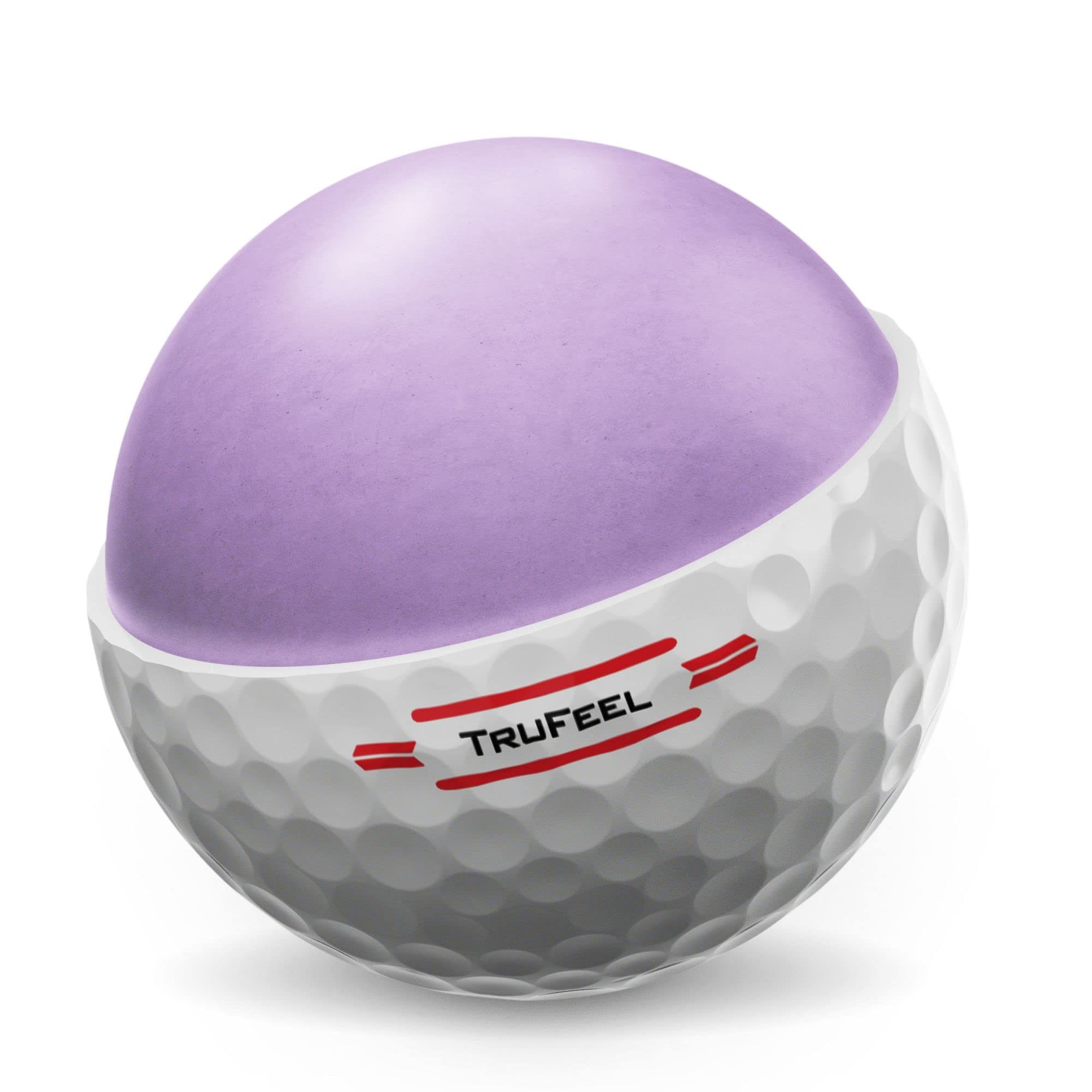 TITLEIST TruFeel Golf Balls Matte Red