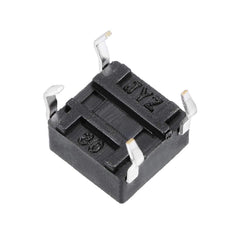 Youmile 100PACK Tact Button Switch 6x6x4.5mm 4Pin DIP Micro Panel PCB Momentary Tactile Tact Push Button Switch