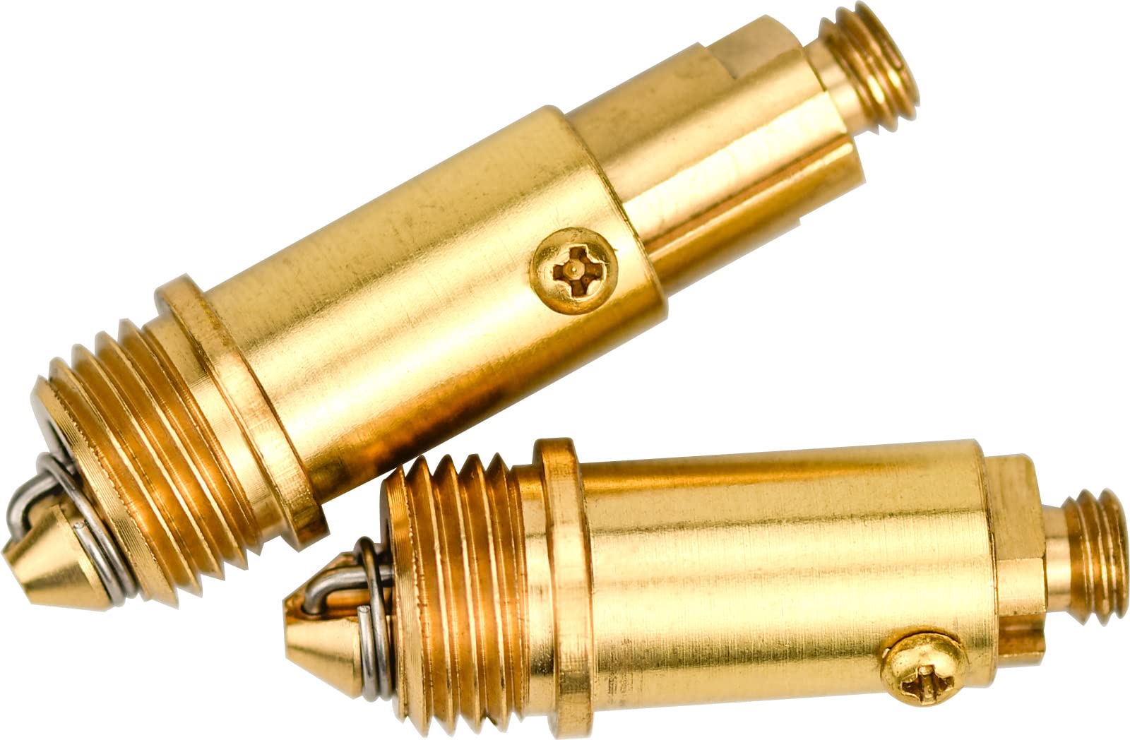 2 Pcs Replacement Sink Basin Bath Pop Up Click Clack Slotted Plug Bolt Assembly Internal Spring Brass Plug Bolt for Most Bathroom Bathtub Sink Drain Stopper