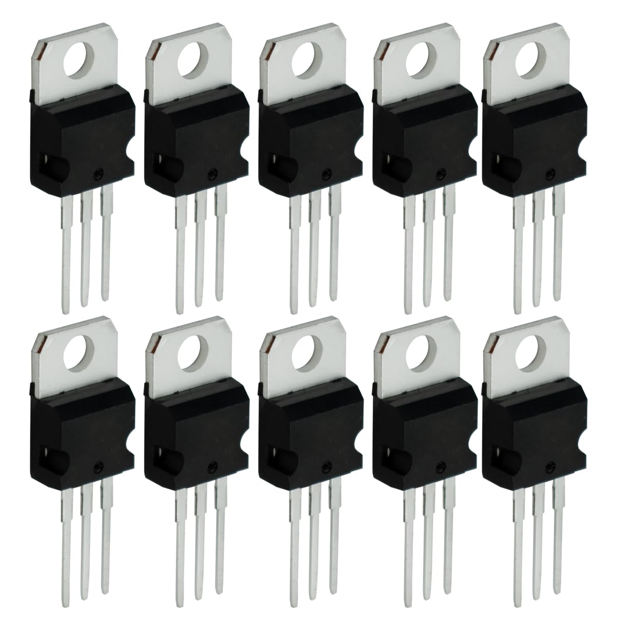 Innfeeltech 10Pcs L7809 Linear Positive Voltage Regulator 9V 1.5A to 220 Three-Terrminal Regulator