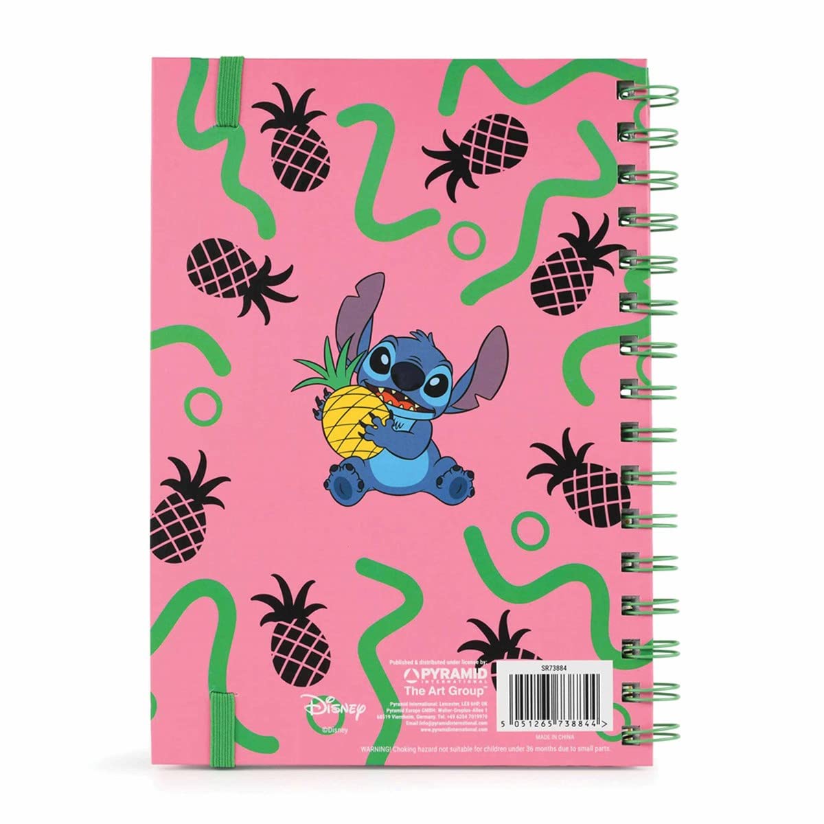 Pyramid International Disney Lilo and Stitch Wiro Notebook (Oh Yeah Whatever Design) A5 Writing Book, Lilo and Stitch Gifts for Women, Men and Kids, Stitch Disney Journal - Official Merchandise