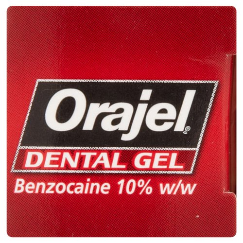 Orajel Dental Gel Rapid Toothache Relief, with Benzocaine 10% w/w 5.3g