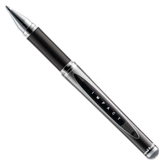 uni-ball UM-153S Gel Impact Broad Rollerball Pens - 1mm Nib, 0.6mm Line Width - Black Ink (5)