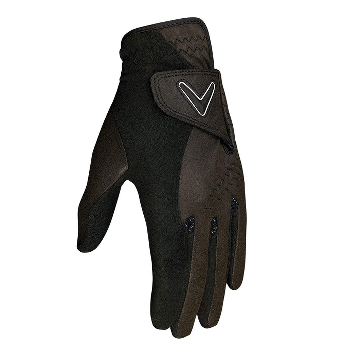 CALLAWAY Men's Gloves Opti Grip (Pack of 2), Black, Small