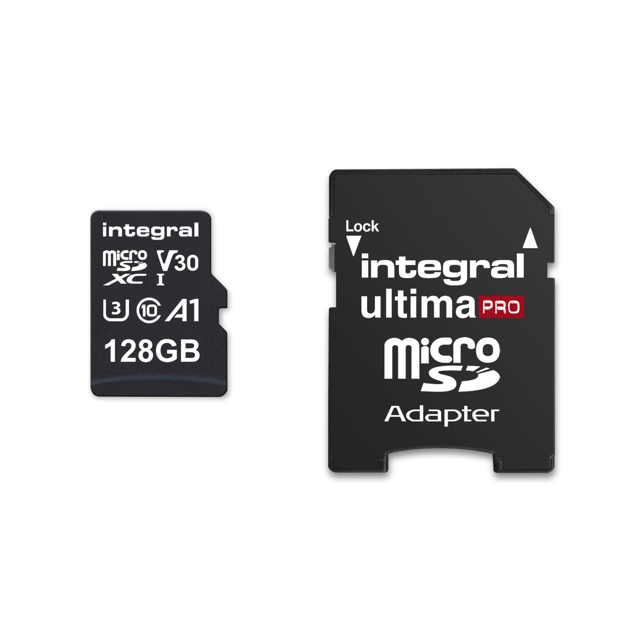 Integral 128GB Micro SD Card 4K Video Premium High Speed Memory Card SDXC Up to 100MB s Read and 50MB s Write speed V30 C10 U3 UHS-I A1