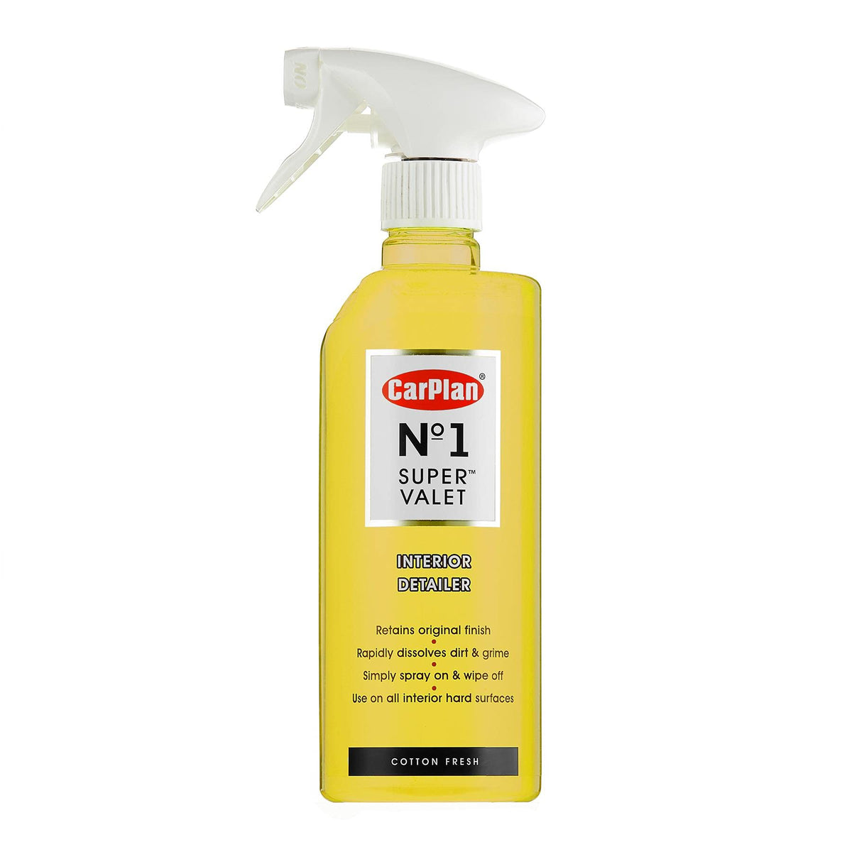 CarPlan No.1 Super Valet Car Interior Cleaner, 600 ml