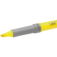 Bic Highlighter Grip 824755, Yellow, Pack of 2