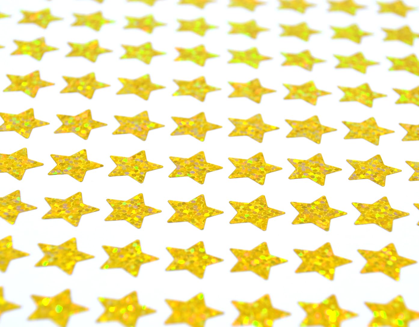 Storm&Lighthouse 600 x Star Stickers Gold Stickers Stars Mini Teacher Reward Stickers Scrapbook Stars for Crafts Glitter Art and Craft Classroom Resource (Gold)